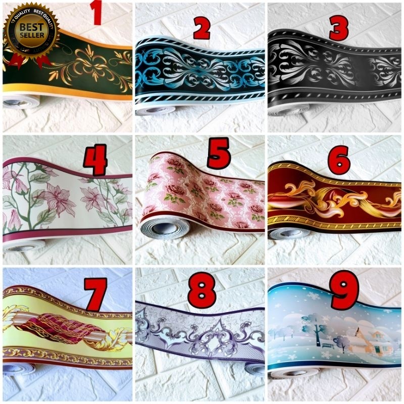 List border premium Wallpaper dinding