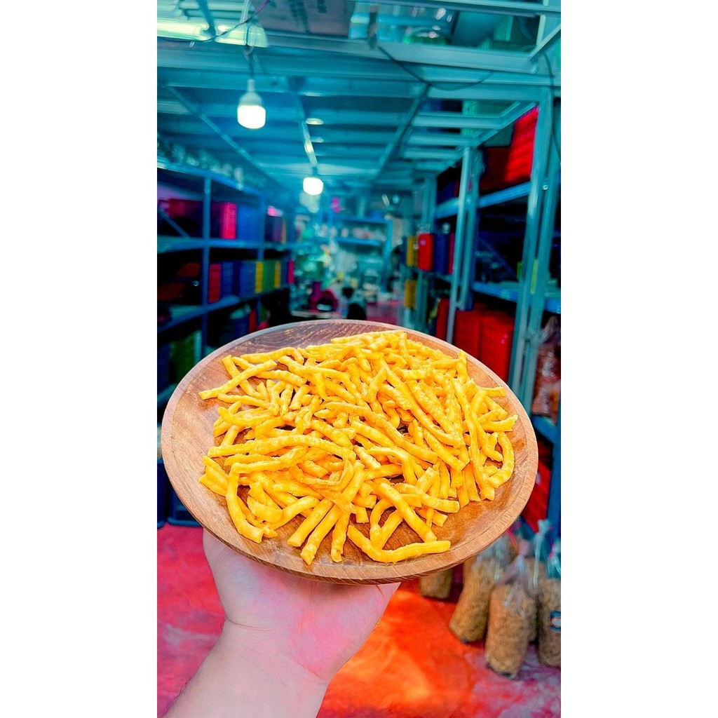 

( Paket 1Kg) Stik Bawang Super Gurih Renyah Original /Sistik Bawang Viral