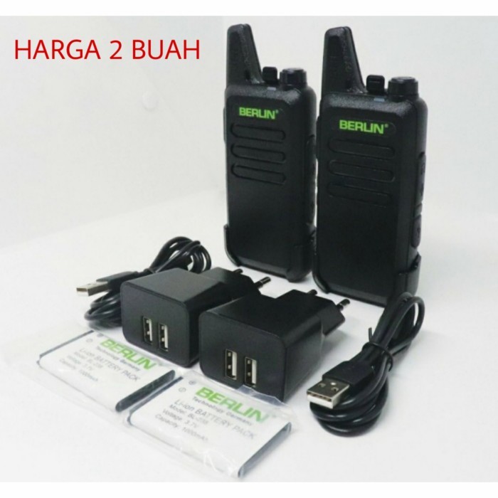 GROSIR HT HANDY TALKIE BERLIN BL 238 HARGA SEPASANG GARANSI RESMI