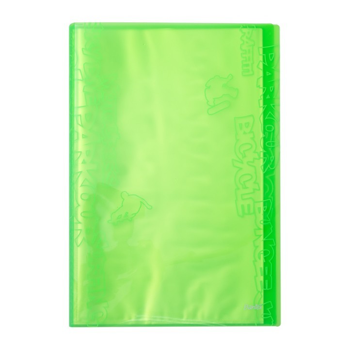 

[BMS Tangerang] Bantex PP Jolly Bright Display Book (30 Pocket) Folio Grass Green 3196 15