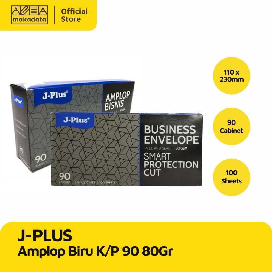 

Amplop JPLUS No 90 - Amplop Putih No.90