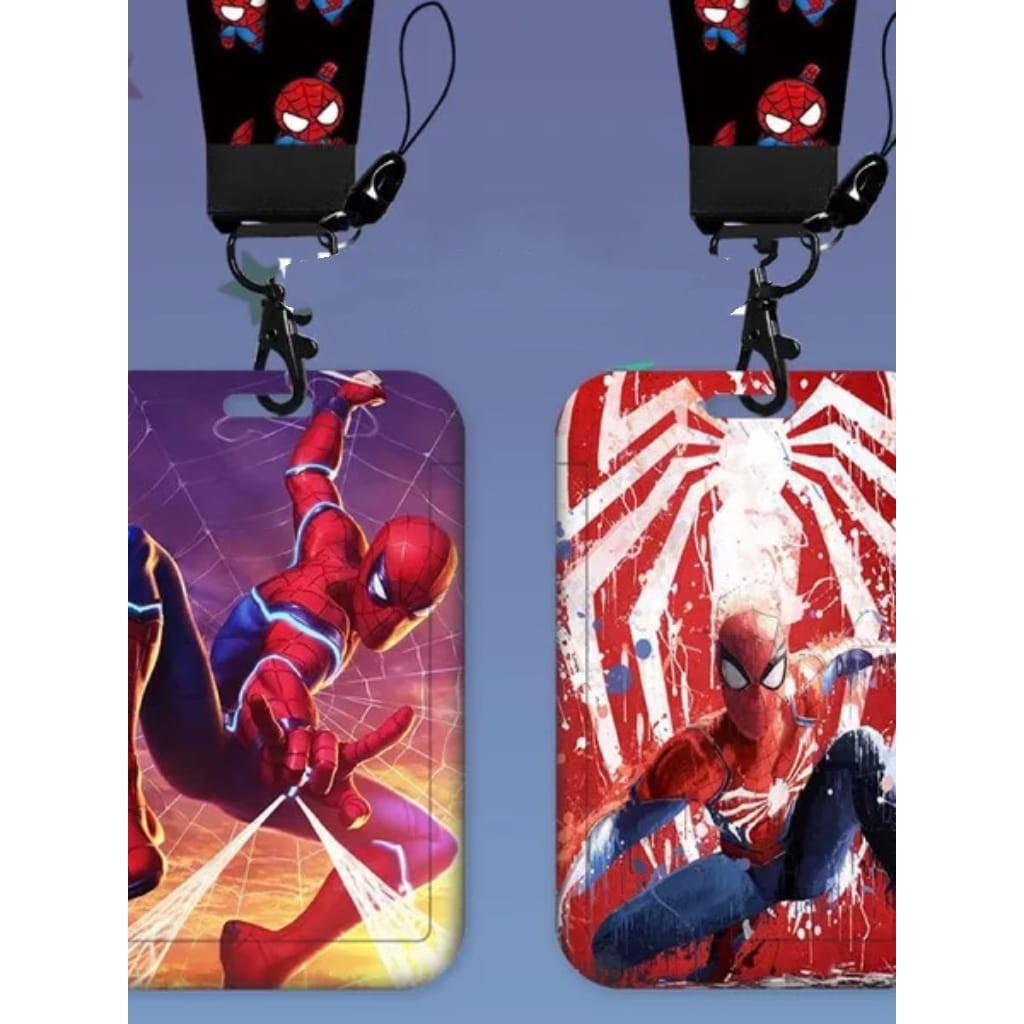 

TALI GANTUNGAN MARVEL HERO SPIDERMAN KEREN & CARD HOLDER / NAME TAG ID CARD / LANYARD ID CARD