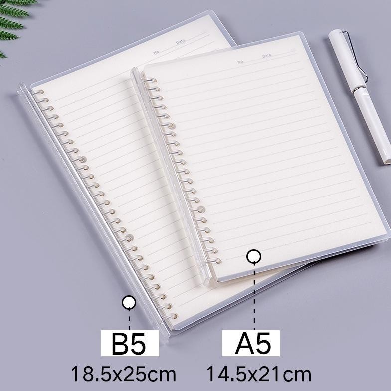 

DAY7 BINDER A5 / B5 ISI 70 LEMBAR SIMPEL ELEGAN PENGAIT TARIK BUKA TUTUP KREATIF LUCU / BUKU CATATAN TERMURAH BANGET