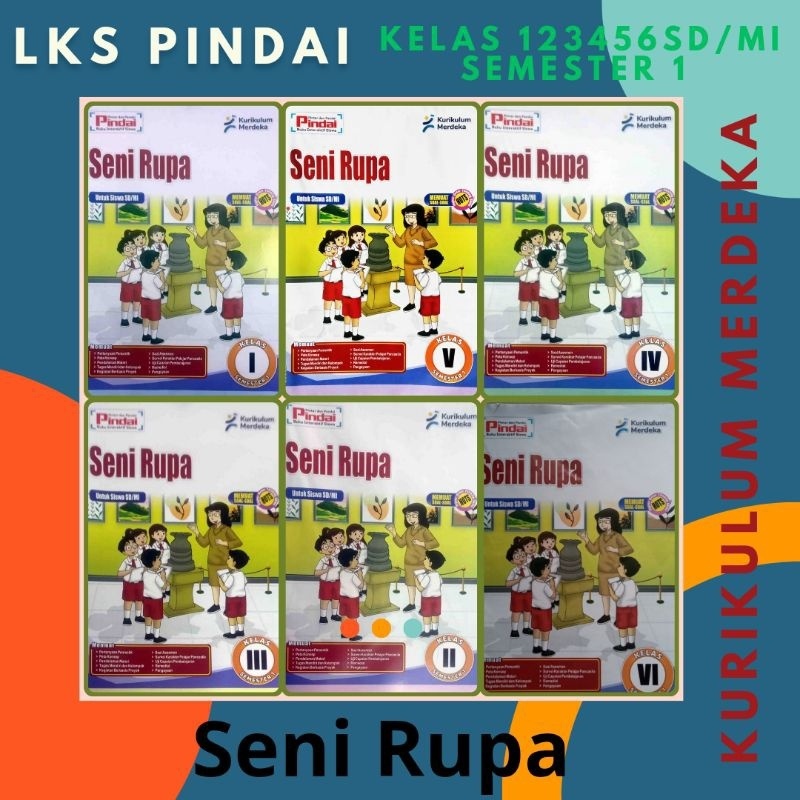 

Buku LKS Pindai Seni Rupa Kelas 1 2 3 4 5 dan 6 SD MI Kurikulum Merdeka Penerbit CV Arya Duta