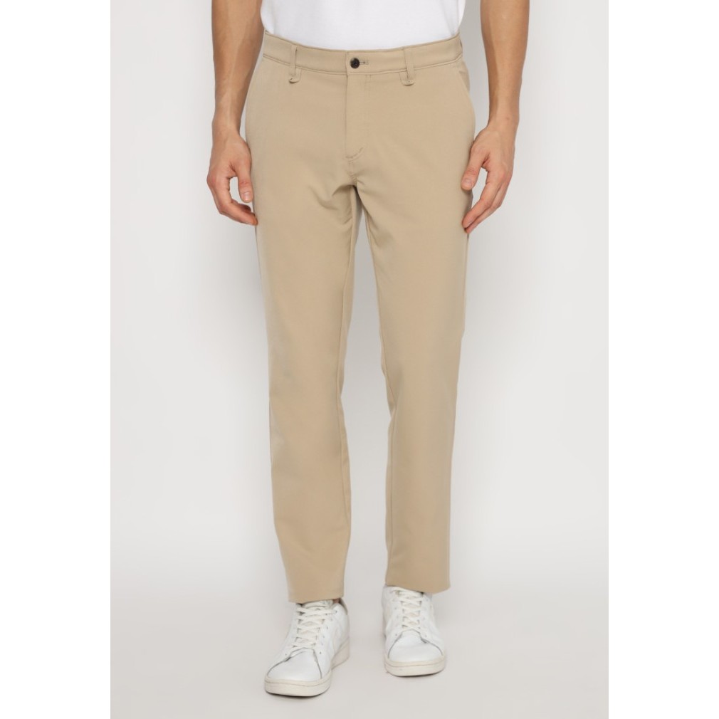 "Anh.S" -  TERLARIS Jack Nicklaus Westwood Celana Panjang Pria Slim Fit Khaki - Khaki, 42