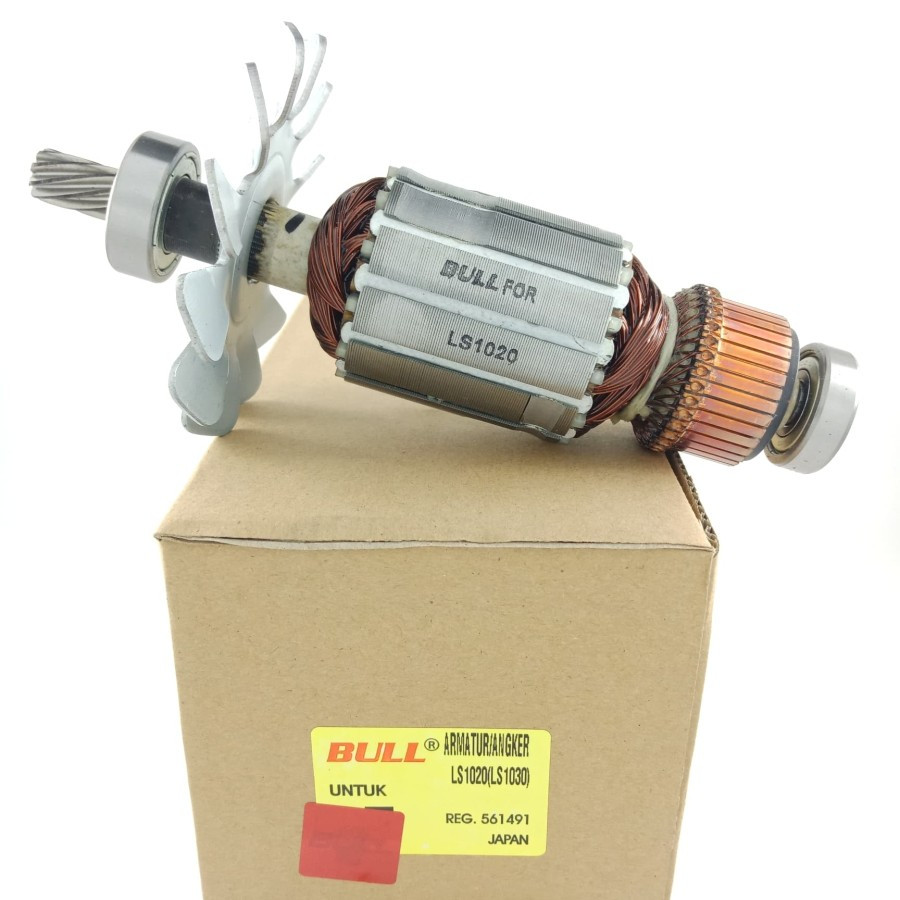 BULL armature LS1020 atau 1030 / angker rotor dinamo LS1020 / 1030