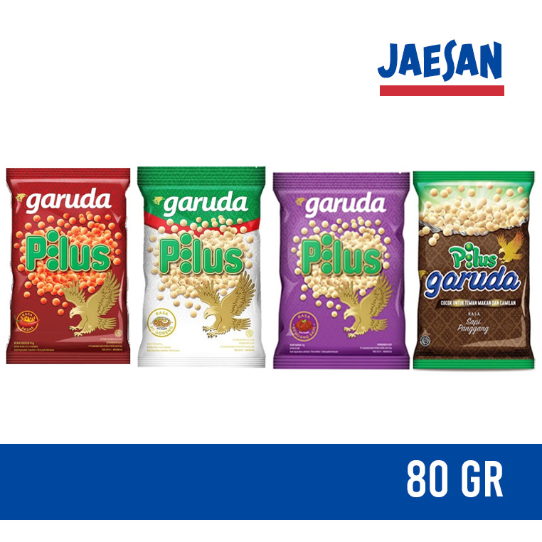 

Pilus Garuda 80gr + 16gr Original Sapi Panggang Pedas Mie Goreng Rendang HALAL