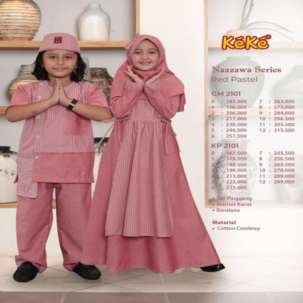 KEKE KOKO ANAK KP 2101 RED TERBARU