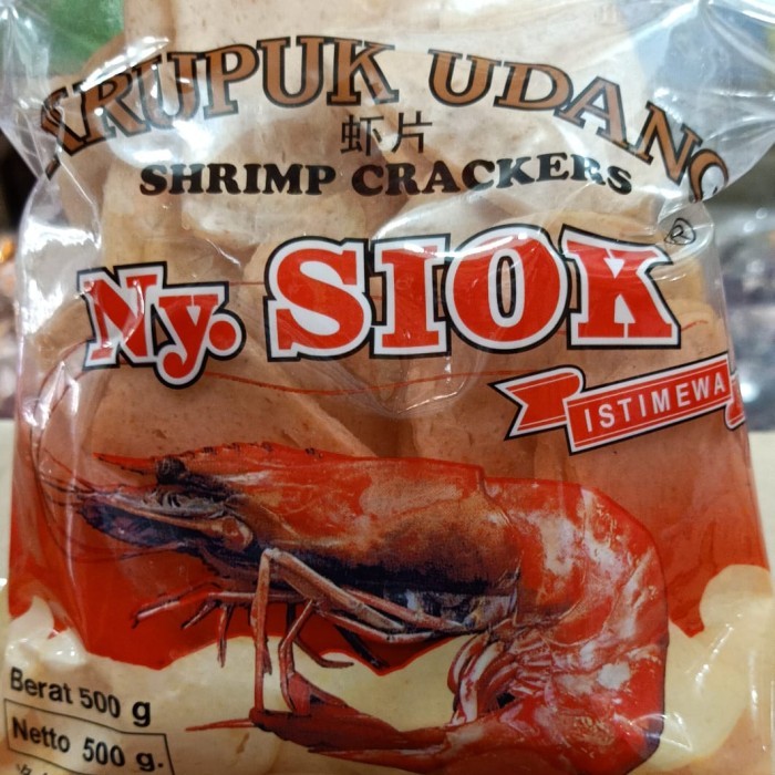 

Krupuk Udang Ny.Siok 500gr