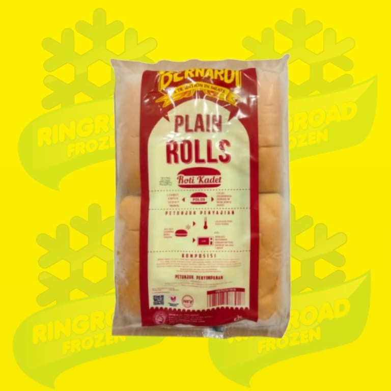 

BERNARDI PLAIN ROLLS 6 PCS - ROTI KADET - ROTI HOTDOG