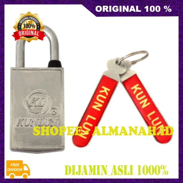 [BISA COD] Gembok Magnet Anti Maling Gembok Magnet 30mm 40mm Gembok Toko Ruko Anti Maling Kunci Gemb