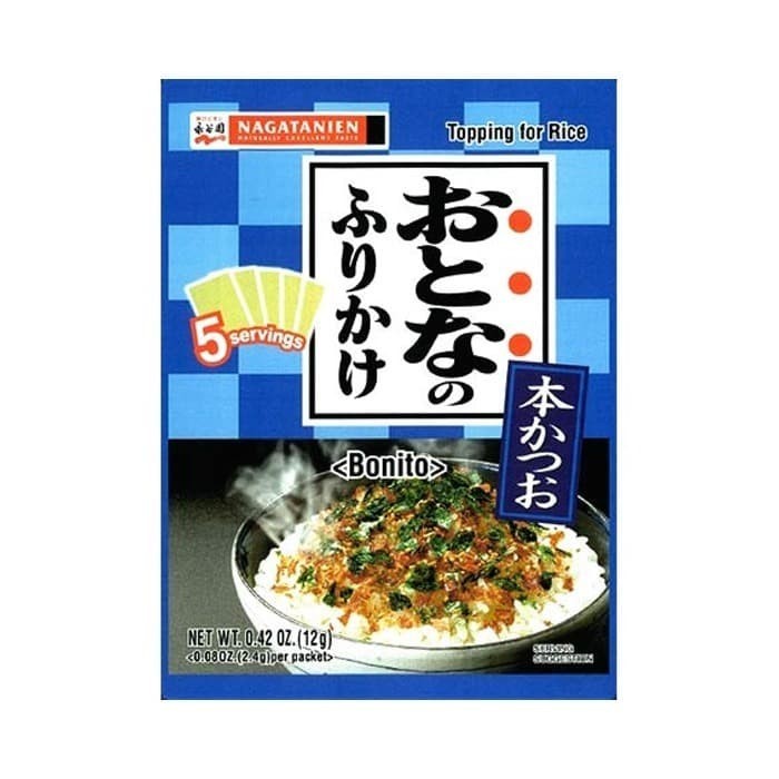 

Nagatanien Otona No Furikake Wasabi / Benizake / Katsuo 13.5 GR - Wasabi