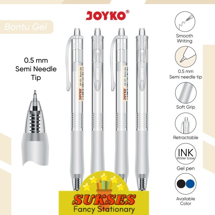 

Gel Pen Pulpen Pena Joyko GP-371 Bontu Gel 0.5 mm