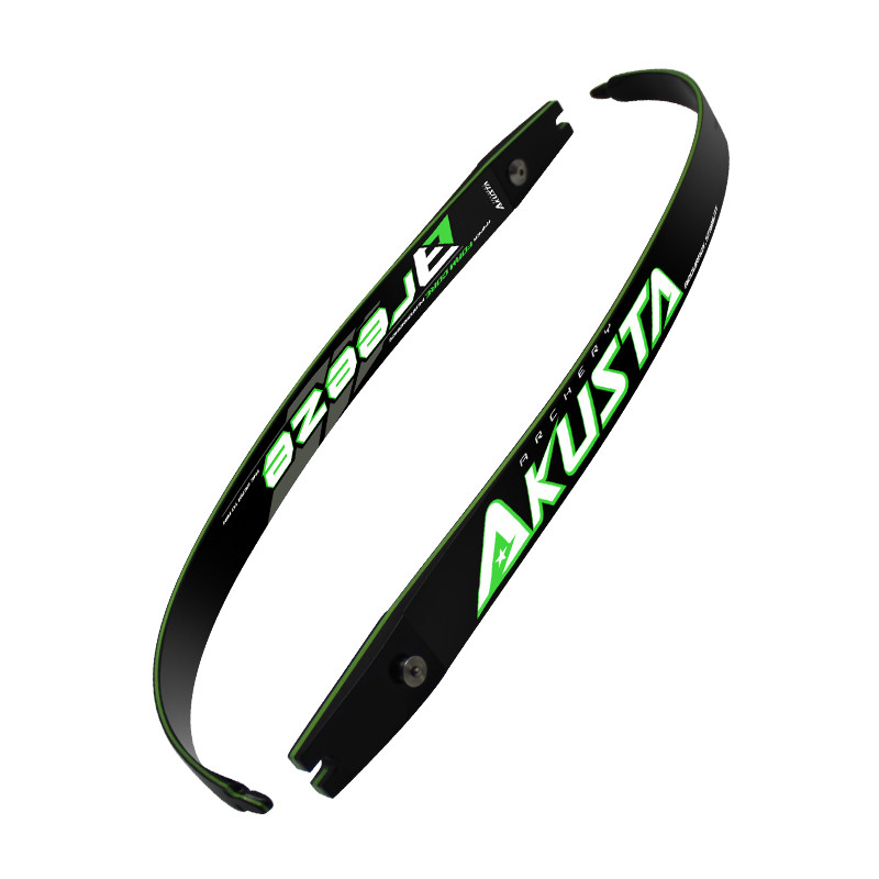 Recurve Bow ILF Limbs 66/68/70" 14-42lbs Green Foam Core With Fiber Glass Bow Limbs Breeze Series