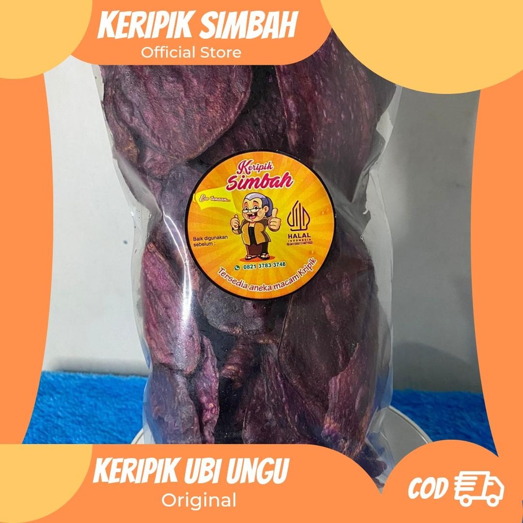 

Keripik Ubi Ungu Organik Rendah gula Rendah lemak Food Snack