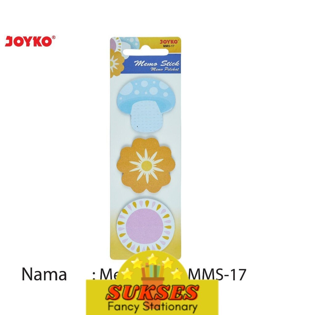 

Memo Stick Sticky Note Kertas Memo Memo Tempel Joyko Mms-17