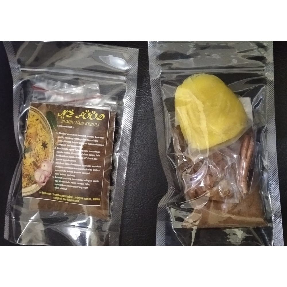 

BUMBU KEBULI LENGKAP DENGAN SAMIN REMPAH DAN KISMIS