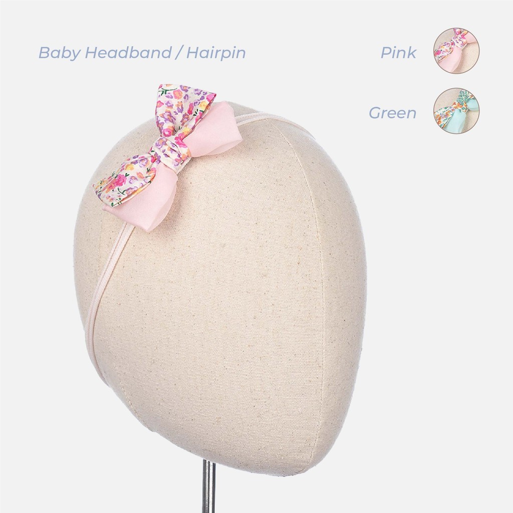 Emilia Windmill Bow -  Bando | Bando Anak Perempuan | Bando Jepit Rambut | Jepit Rambut | Jepit Ramb