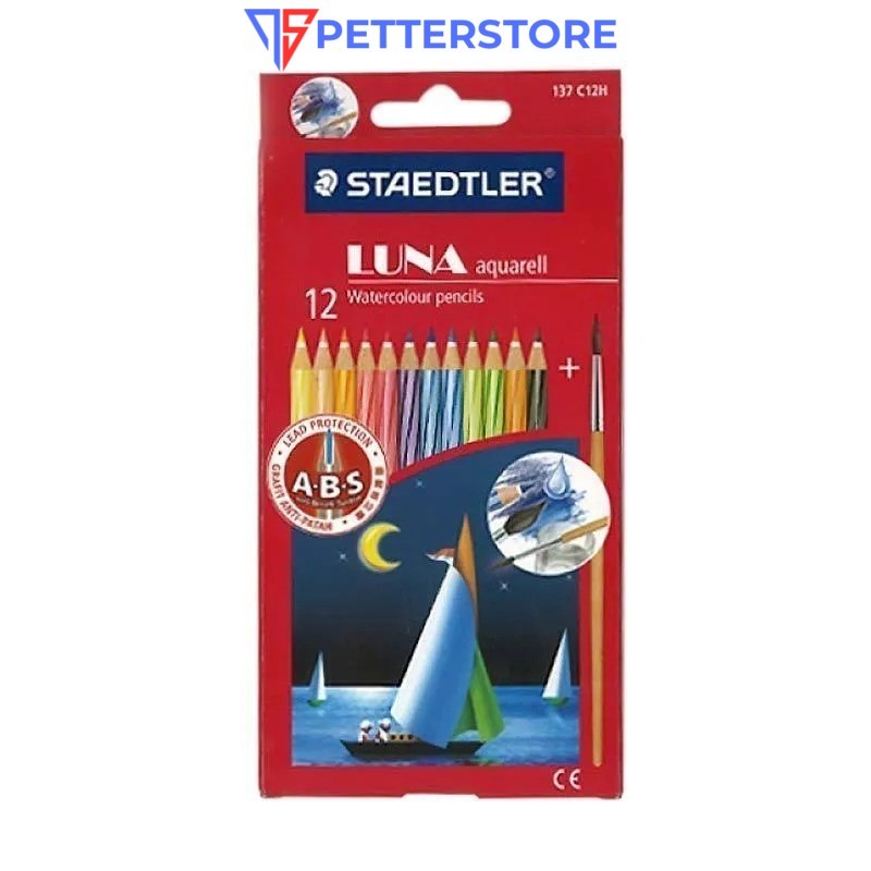 

PENSIL WARNA LUNA AQUAREL PANJANG 12 WARNA