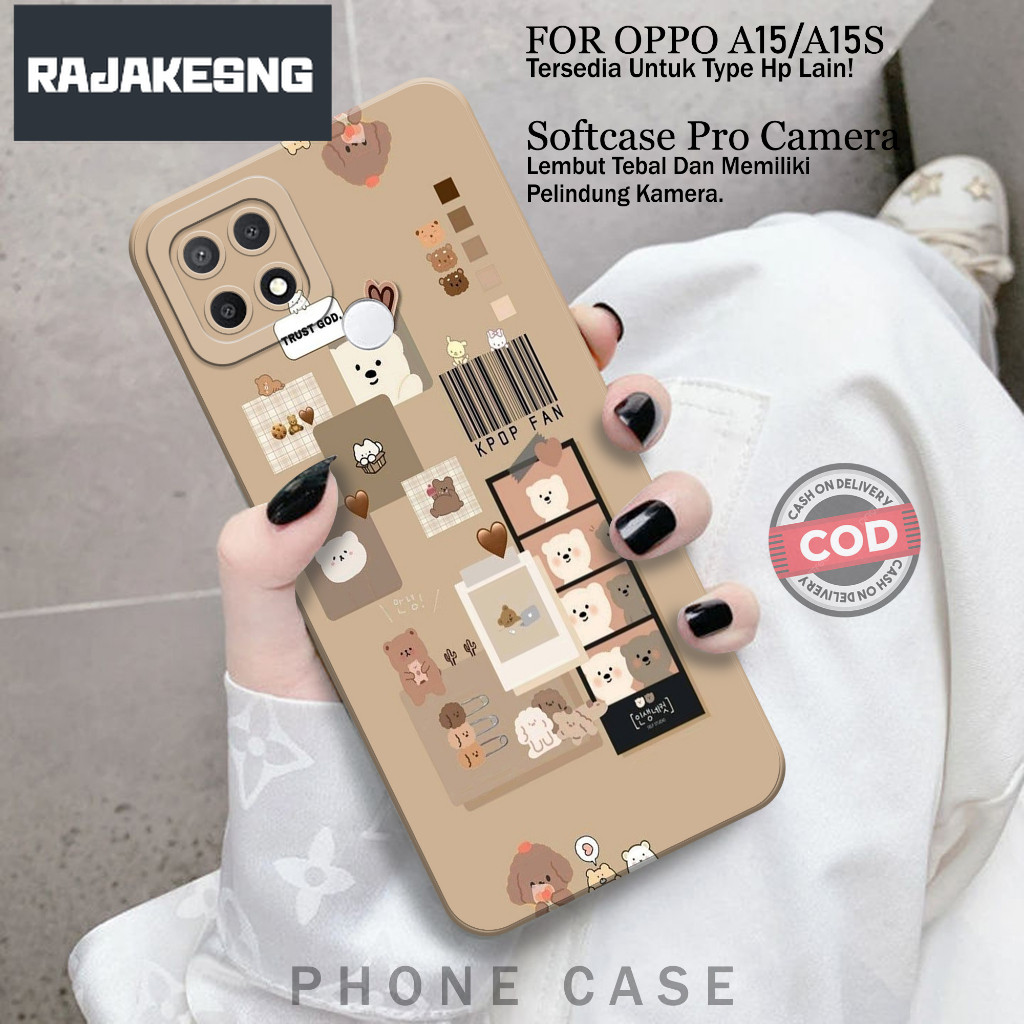 Case Hp Oppo A15/A15S Terbaru - Fashion Case Kartun - Softcase Oppo A15/A15S - Casing Oppo A15/A15S 