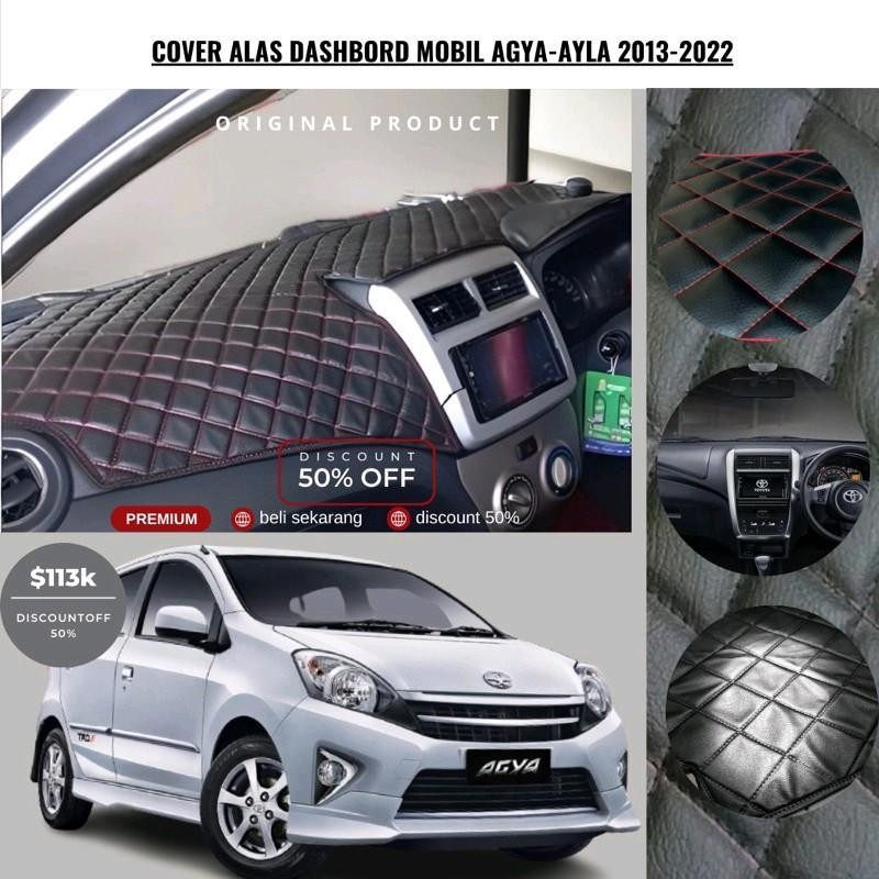 Karpet Pelindung Dashboard Aksesoris Interior Mobil Alas Dashboard kulit CALYA/SIGRA (2016-2024)