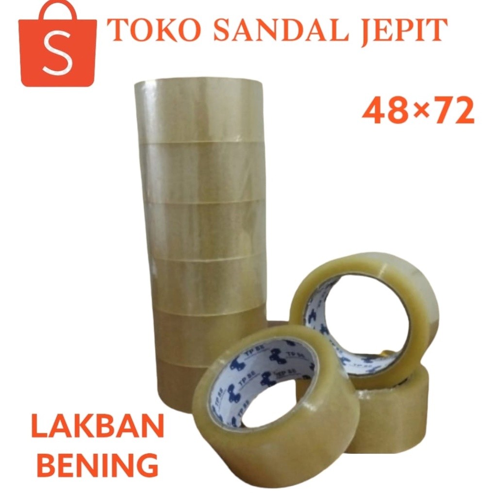 

Lakban TP 88 Bening 48mm x 72