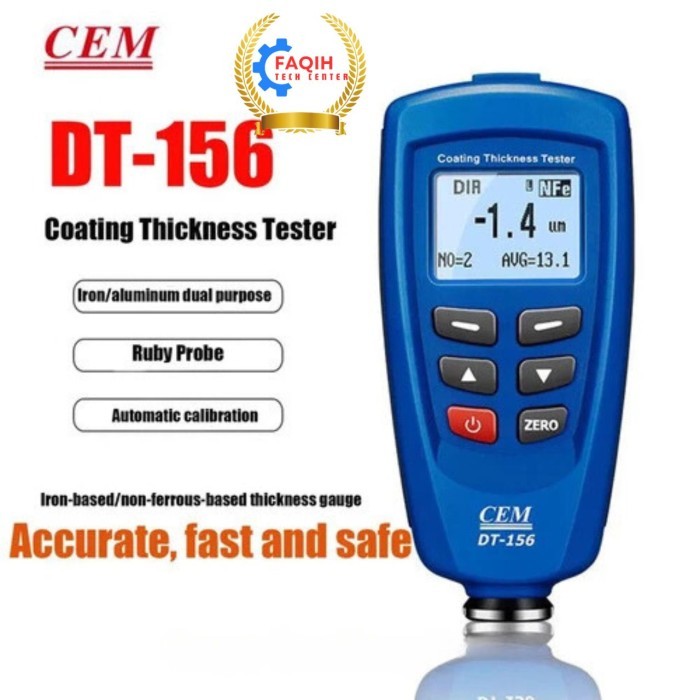 CEM DT156 Digital Paint coating thickness gauge tester DT-156