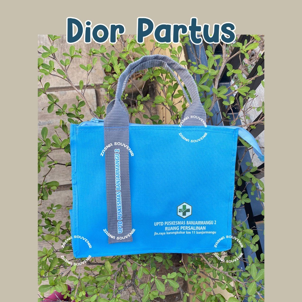PROMO TAS BIDAN CUSTOM MURAH/TAS PERSALINAN CUSTOM/SOUVENIR PERSALINAN/TAS KLINIK LAHIRAN/TAS BIDAN