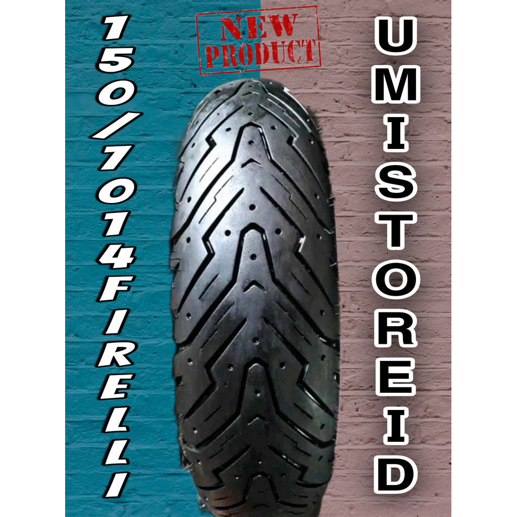 BAN BELAKANG YAMAHA AEROX/XMAX NMAX RING 14 &13 UKURAN 150/70 TUBELES