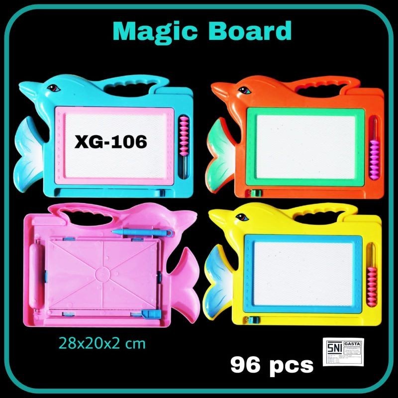 

Dalingshop Magic Board, Papan Tulis Magic Motif Animal