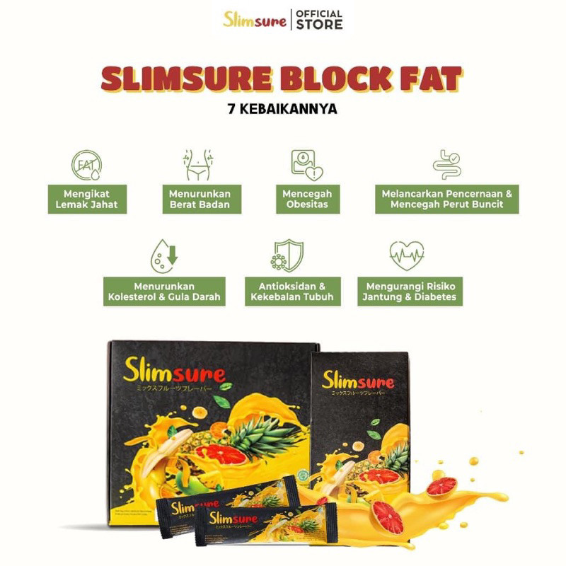 

SLIMSURE 1Box isi 15sachet (exp2027)