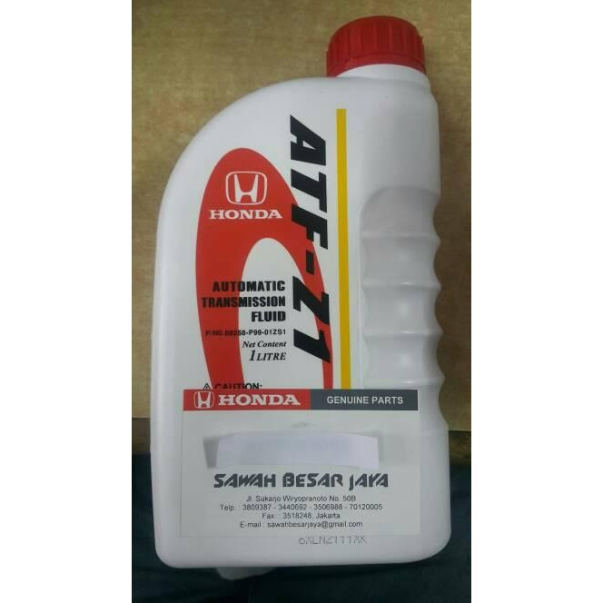 Oli Transmisi ATF Z1 ATF DW 1 L 1 Liter Honda Original