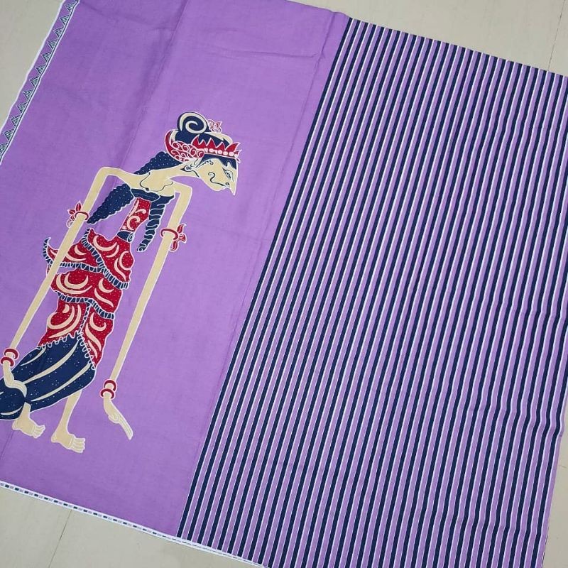 Kain batik solo srikandi slarak ungu
