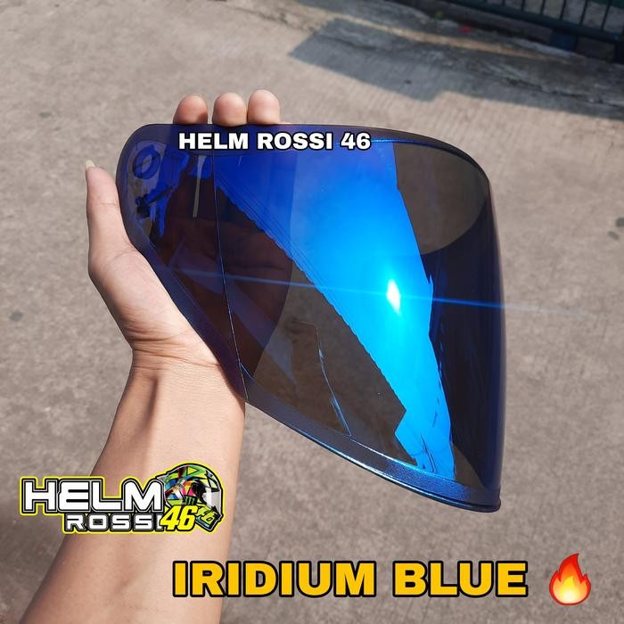 [PROMO] Kaca Visor Helm INK CENTRO KYT DJ MARU Galaxy VRC Iridium VENOM INKO - IRIDIUM BLUE
