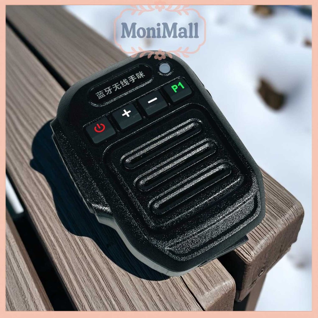 Speaker Microphone Walkie Talkie PTT Wireless Bluetooth - T5