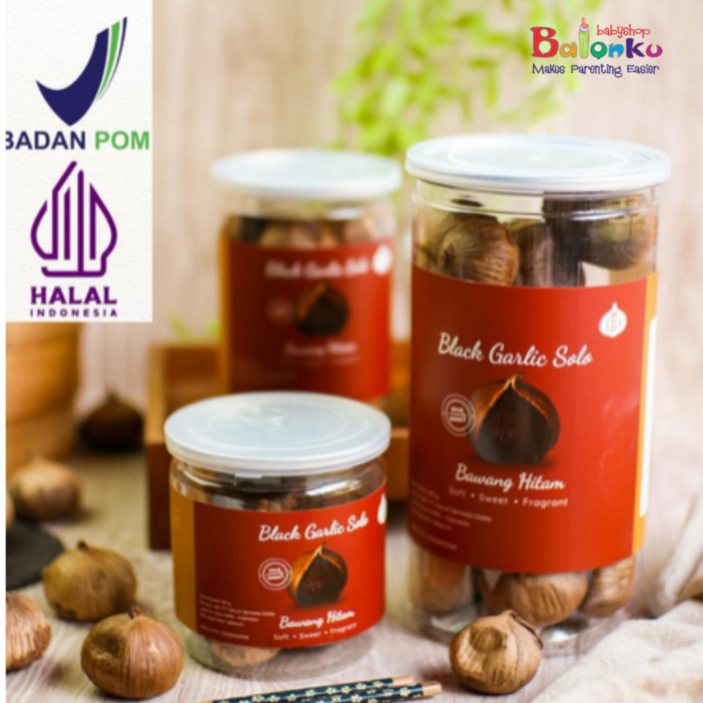

BAWANG HITAM / BLACK GARLIC SOLO - 100gr & 220gr