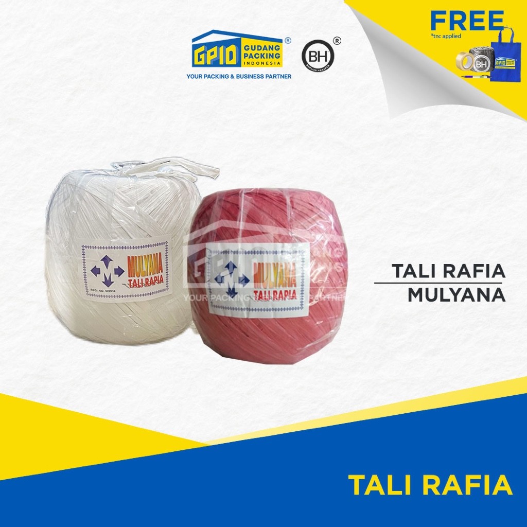 

MULYANA - Tali Rafia 6 Ons