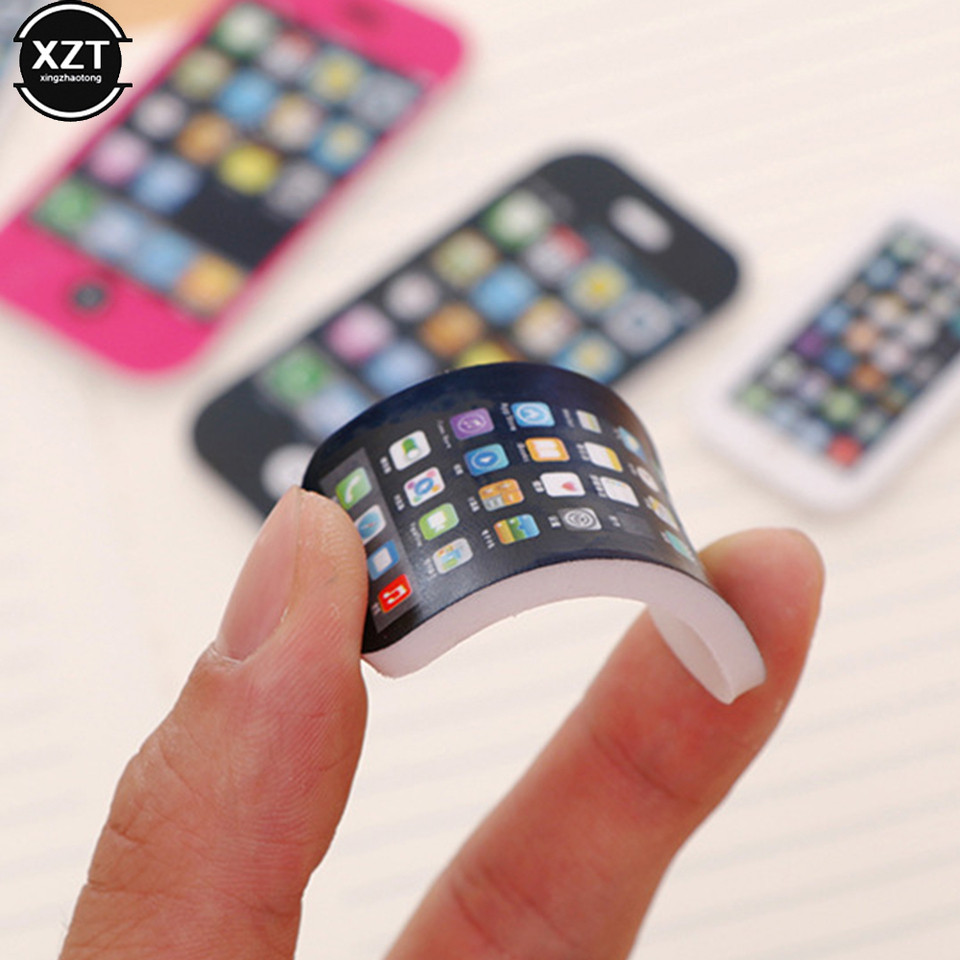 

Creative Mobile Phone Shape Pencil Eraser Cartoon Cute School Supplies Erasers Kids Stationery Rubber Pad Gift Office Supplies