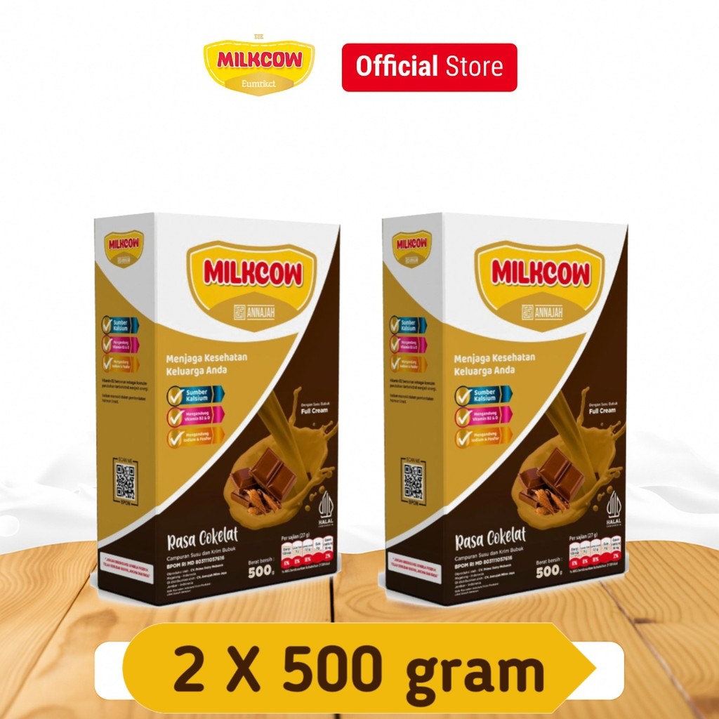 

2 x 500 gram MILKCOW SUSU Sapi Bubuk pertumbuhan GEMUK ANAK DEWASA usia sekolah