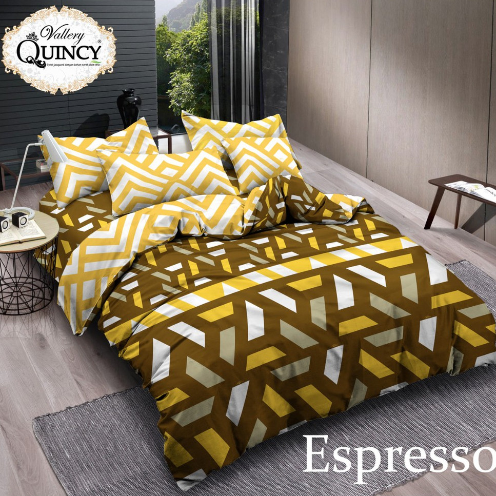 

BEDCOVER VALLERY KING 180X200 TINGGI 30CM VALLERY QUINCY/INTERNAL