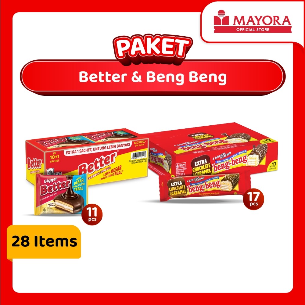 

Paket Biskuit Better & Wafer Beng Beng