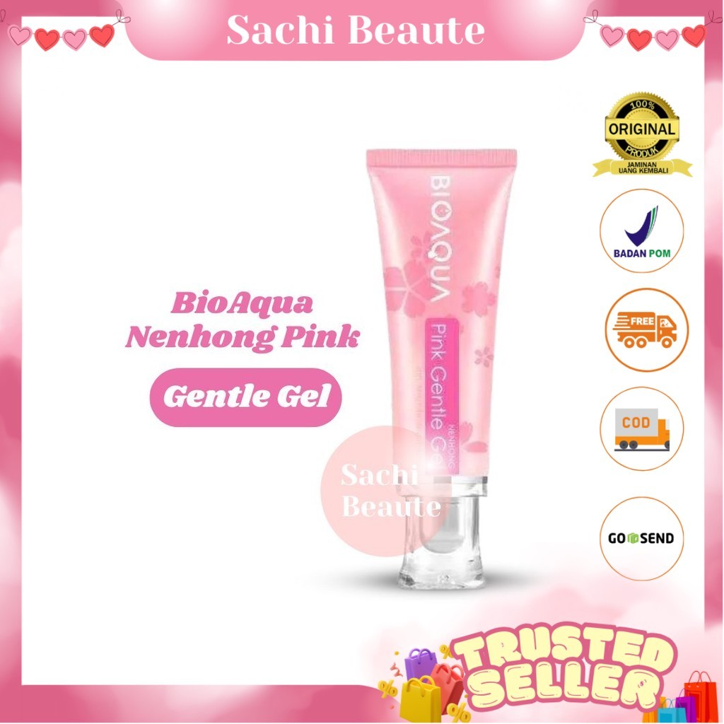 BioAqua Bio Aqua Nenhong Cream 30g Warm Gentle Pink Nenhong Lip Serum Pemerah Bibir Serum Bibir Untu