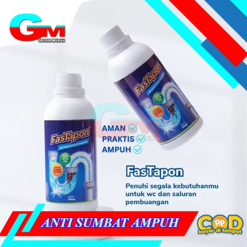 ANTI SUMBAT FASTAPON Mengatasi Penyumbatan pada WC dan Pipa Air Lainnya