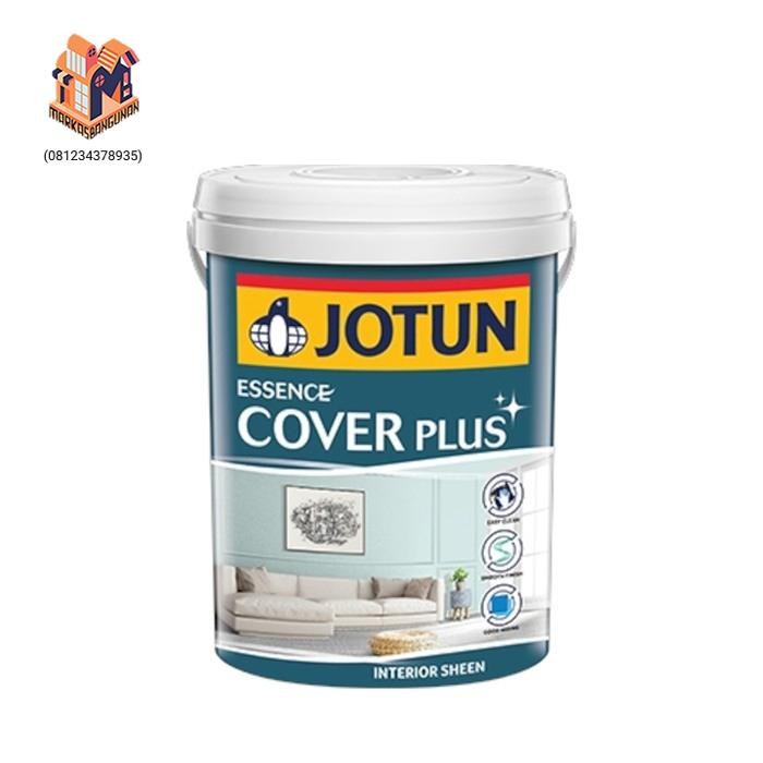 Jotun Cover Plus Sheen Comfort Grey 12078 – Cat Interior 18 Liter

