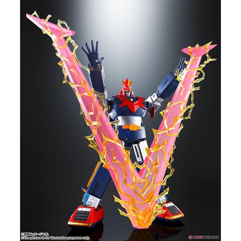 BANDAI DX Soul of Chogokin Volt in Box Voltes V