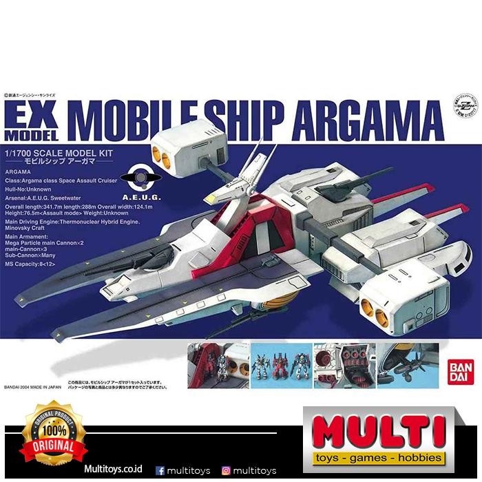 PROMOGUNDAM EX 18 MOBILE SHIP ARGAMA 61836/23717READY