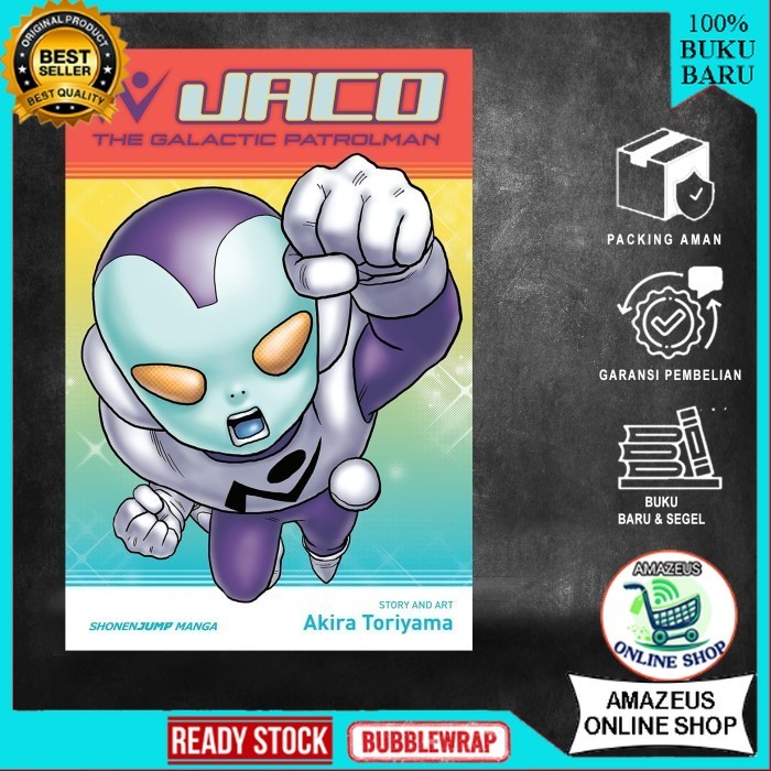 Komik Manga: Jaco the Galactic Patrolman by Akira Toriyama - AmazeusOnlineShop