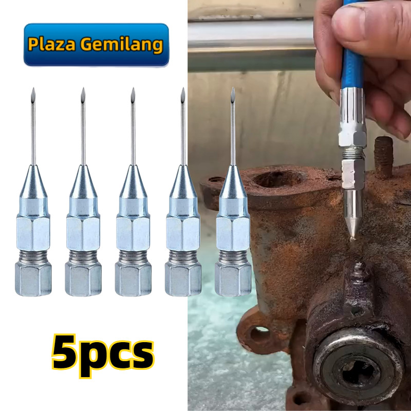 5Pcs Kepala Nepel Pompa Gemuk Kepala Nepel Grease Kepala Grease Gun Aksesori Pistol Grease