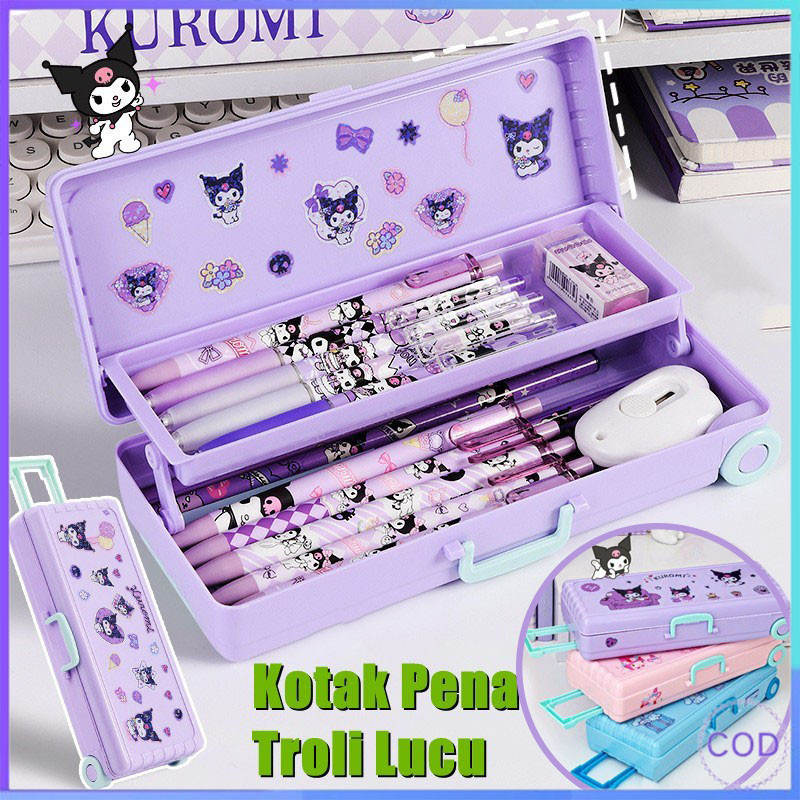 

Kotak Pensil Kartun Anak-anak/Kotak Pensil Kreatif Sanrio, Kotak Pensil Pelajar Berkapasitas Besar, Cocok Untuk Kotak Pensil Anak Laki-laki Dan Perempuan