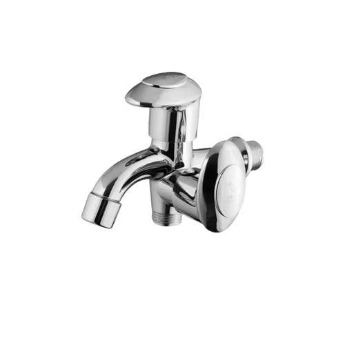 Hot Produk VONE Kran Cabang Double Shower Mandi Bak Air Plastik ABS Chrome A1402 - A1402-77 Terbaik 